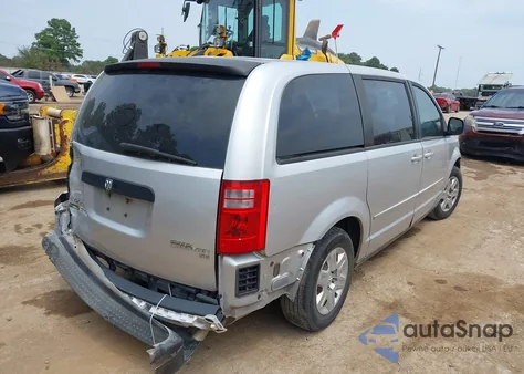 2009 Dodge Grand Caravan Se из США, поврежденный, VIN 2D8HN44E29R655637